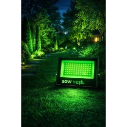 50W YEŞİL LED PROJEKTÖR SCHUAR